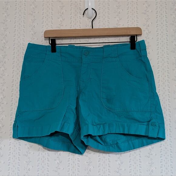 The North Face Pants - The North Face Shorts Women's Size 10 Cargo Blue Teal